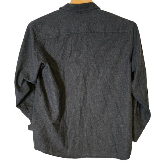Red Head Brand Co Chamois Flannel Shirt Size XL Gray Long Sleeve Button Up - Picture 3 of 5